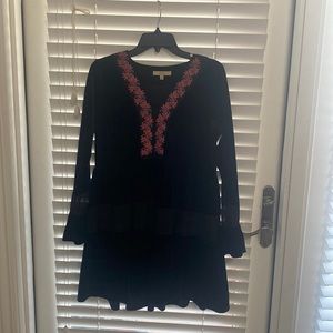 Chelsea & Violet Velvet floral dress